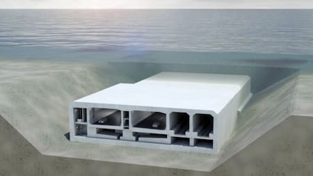 Fehmarnbelt Fixed Link, el túnel sumergido que unirá Alemania y Dinamarca. Foto X @AdaReyesB