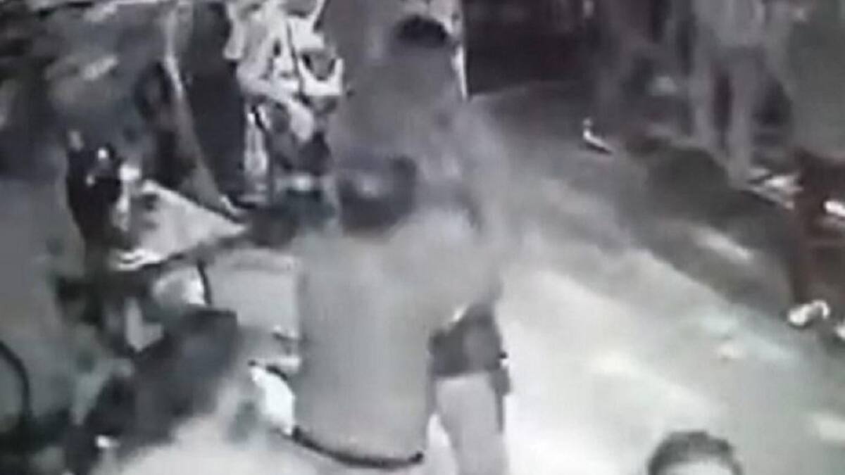 Hombre muerto en boliche de La Plata, foto captura de video