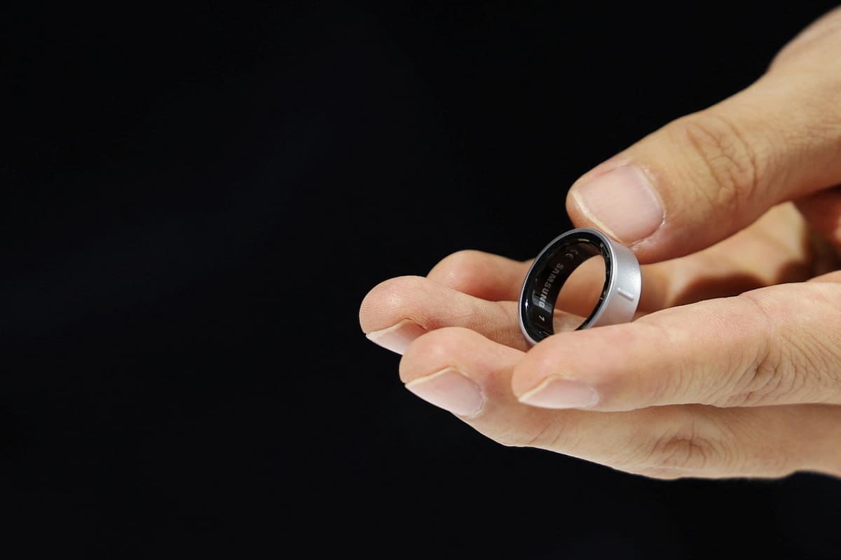 Samsung Galaxy Ring; anillo inteligente. Foto: Reuters.