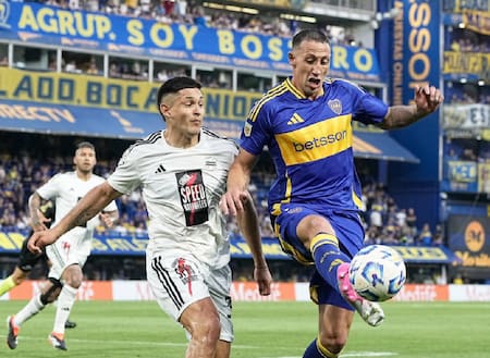 Cristian Lema, Boca vs Riestra. Foto: X @BocaJrsOficial