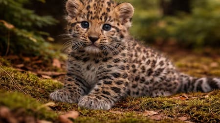 Nace uno de los felinos más raros del planeta: la especie se encuentra en peligro crítico de extinción