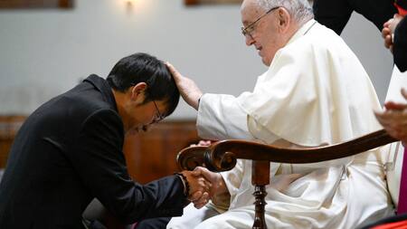 Papa Francisco en Mongolia. Foto: REUTERS.