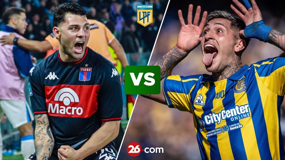 Tigre vs Rosario Central por el Torneo Clausura.