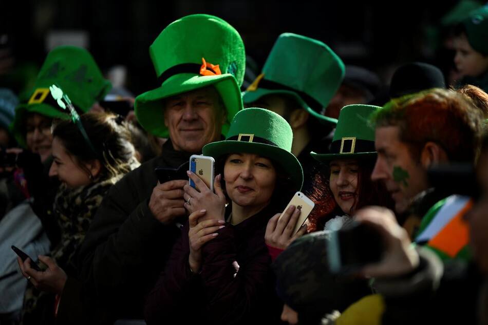 Las mejores fotos del festejo del día de San Patricio en el mundo - Irlanda, Reuters