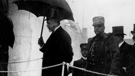Julio Argentino Roca y el Coronel Gramajo. Foto: Archivo General de la Nación