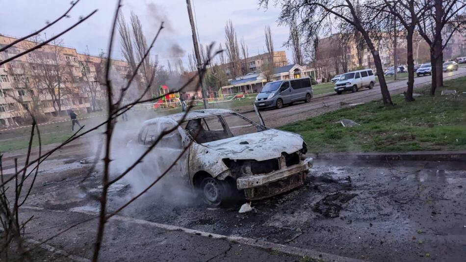 Rusia atacó la ciudad natal de Volodimir Zelenski. Foto: X @ZelenskyyUa