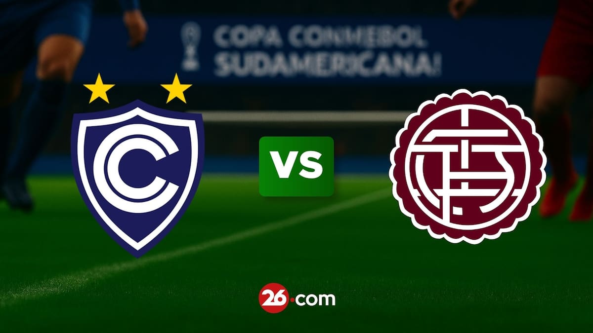 Cienciano vs Lanús por la Copa Sudamericana 2026.