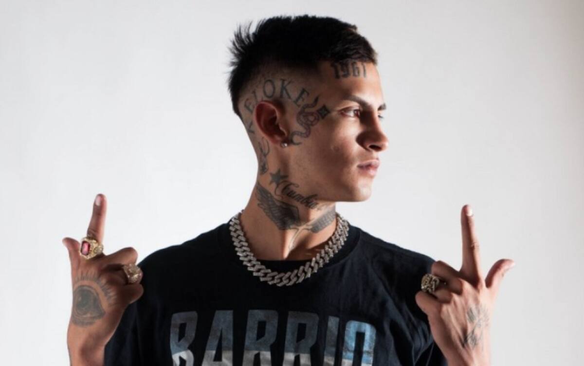 Elian Valenzuela, más conocido como "L-Gante". Fuente: NA.