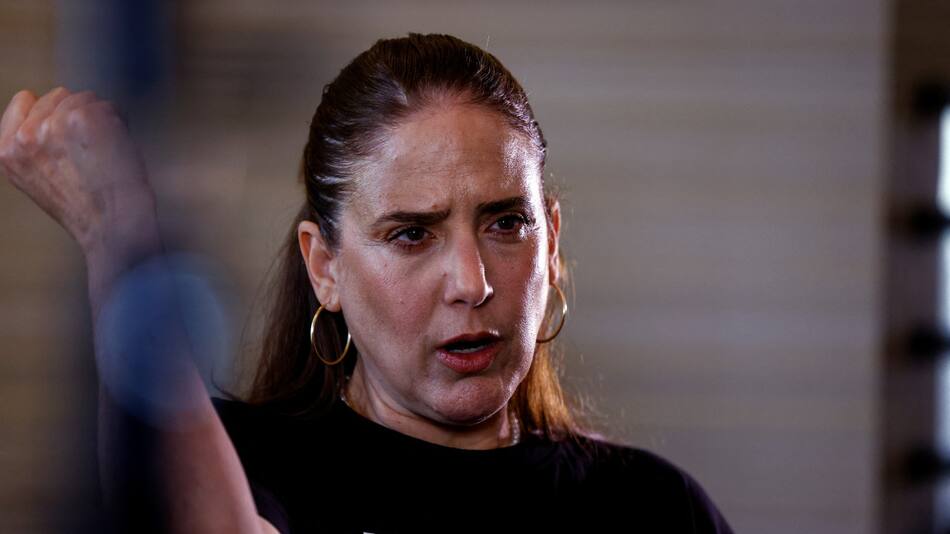 Chen Almog-Goldstein, rehén secuestrada por Hamás. Foto: Reuters