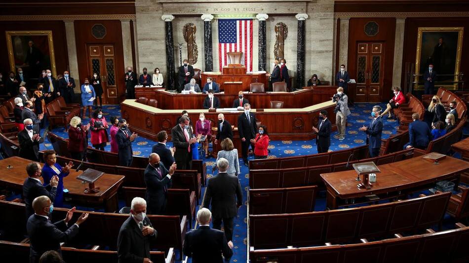 Senado de Estados Unidos. Foto: Reuters