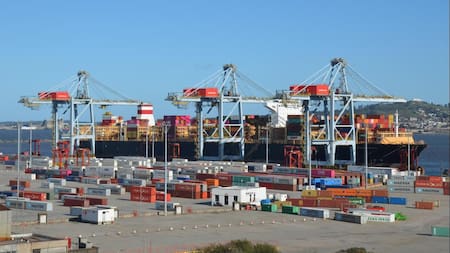 Puerto Montevideo. Foto: ANP.