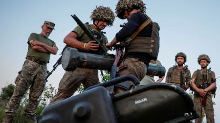 Ejército de Ucrania. Foto: Reuters.