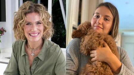 Maru Botana junto a sus hija. Foto: NA.