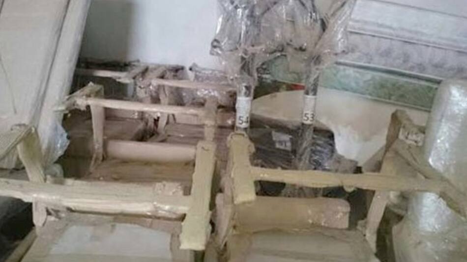 Muebles de Cristina Kirchner en propiedad de Lázaro Báez