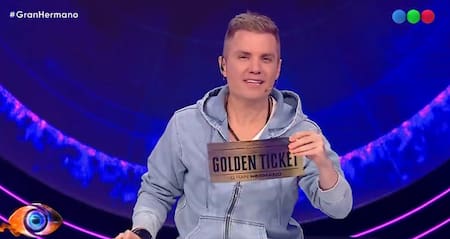 Santiago del Moro anunció el Golden Ticket para esta nueva temporada. Foto: captura Telefe.
