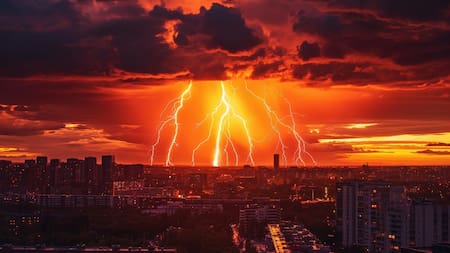 Alerta mundial por la llegada de una tormenta solar.