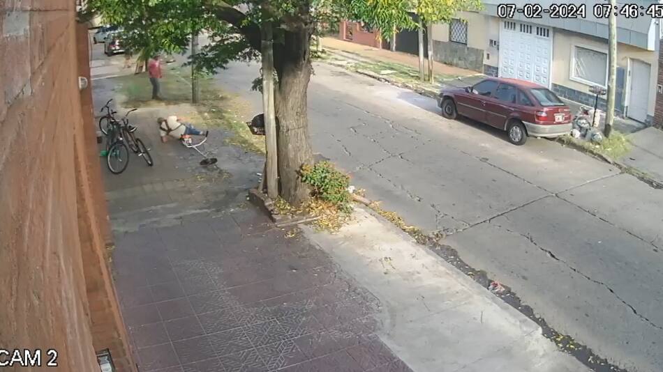 Roberto Mario Iannizzotto, el jardinero asesinado. Foto: captura de video