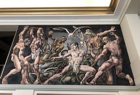 Murales del Gran Hotel Provincial de Mar del Plata