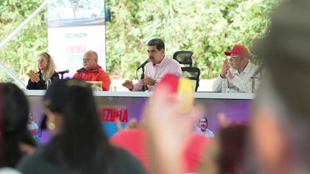 Nicolás Maduro, presidente de Venezuela. Foto: EFE.