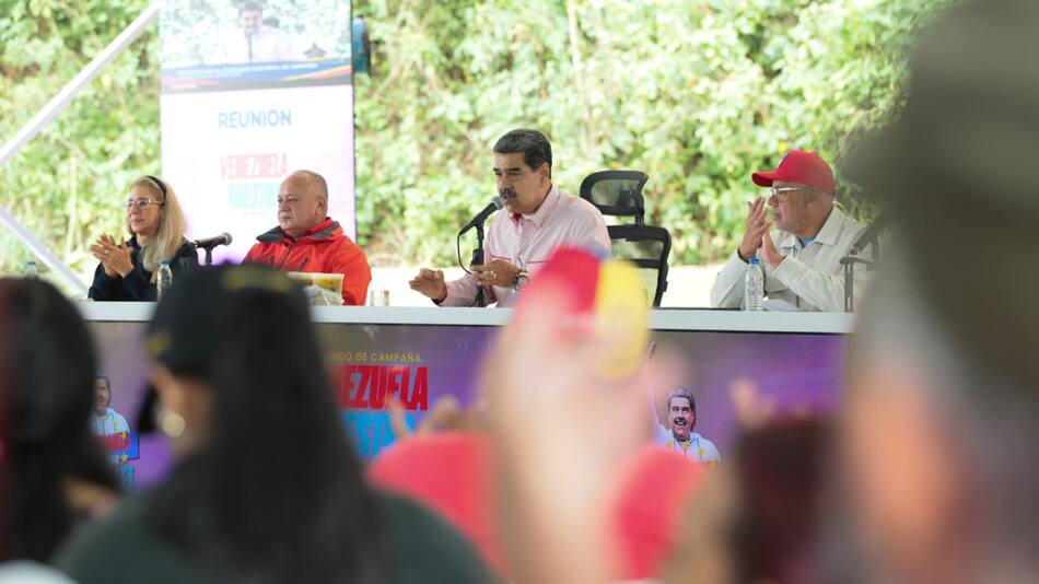 Nicolás Maduro, presidente de Venezuela. Foto: EFE.