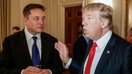 Elon Musk y Donald Trump. Foto: EFE.