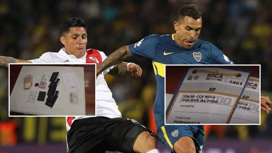 Superclásico ilegal, desbaratan banda de reventa de entradas para Boca - River