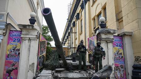 Grupo Wagner, guerra entre Rusia y Ucrania. Foto: NA.