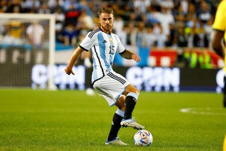 Alexis Mac Allister; Selección Argentina. Foto: Twitter @alemacallister.