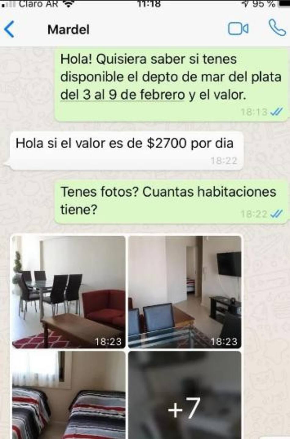 Mar del Plata, estafa