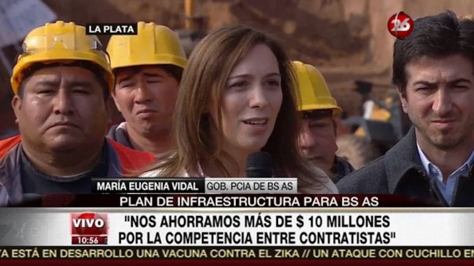 Vidal anuncio obras (Canal 26)