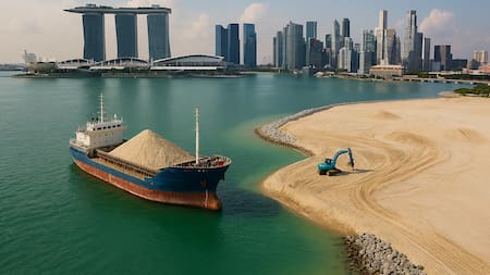 Donde había mar, hoy hay rascacielos: el secreto bajo que convirtió a Singapur en una potencia mundial