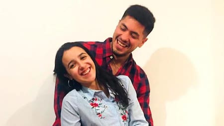 Brian Toledo y su novia