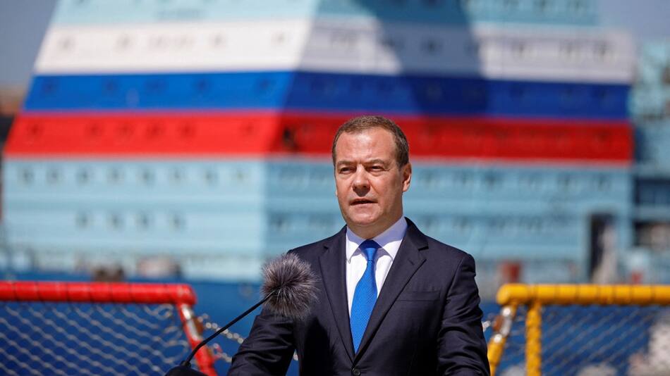 Dmitri Medvédev, actual número dos del Consejo de Seguridad de Rusia. Foto: Reuters.