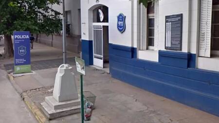 Comisaría N°1 de Zárate. Foto: Google Maps.