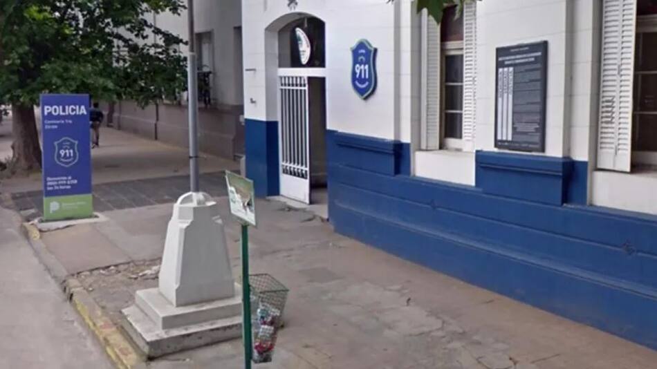 Comisaría N°1 de Zárate. Foto: Google Maps.