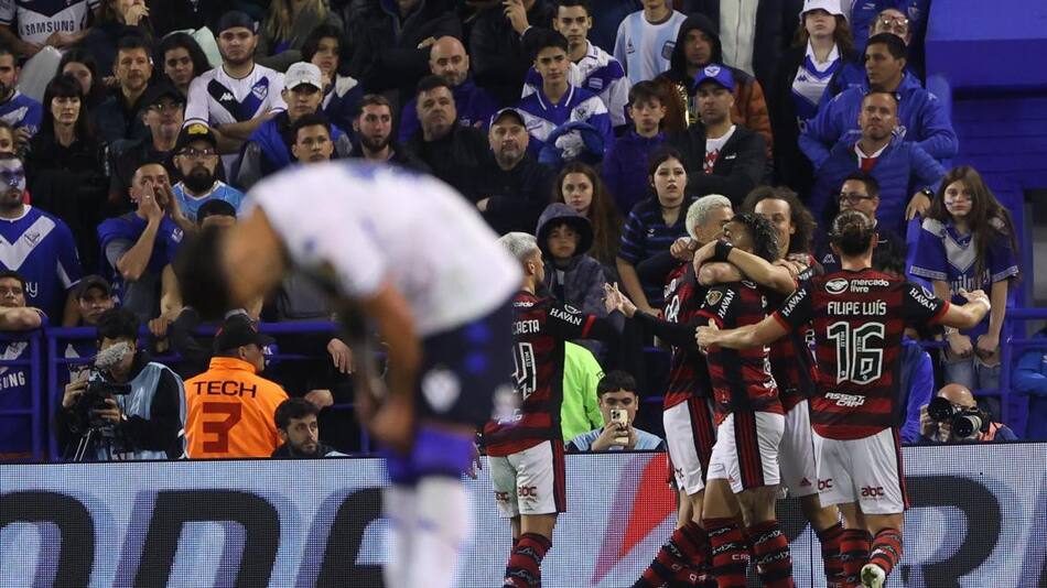 Vélez vs Flamengo, Copa Libertadores. Foto: EFE