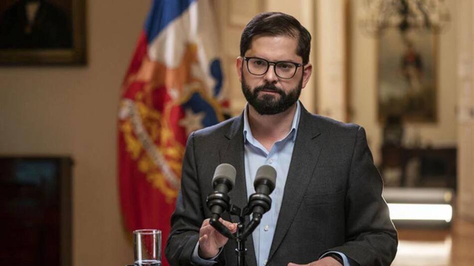 Gabriel Boric, presidente de Chile. Foto: REUTERS