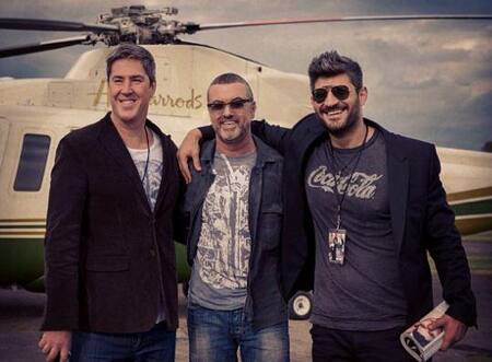 George Michael y Fadi Fawaz