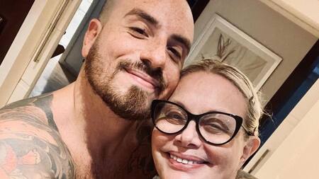 Federico Bal y Carmen Barbieri 2. Foto: Instagram @balfederico.