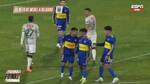 Picante cruce en Boca: Medel le reprochó una jugada al juvenil Delgado y le llovieron las críticas