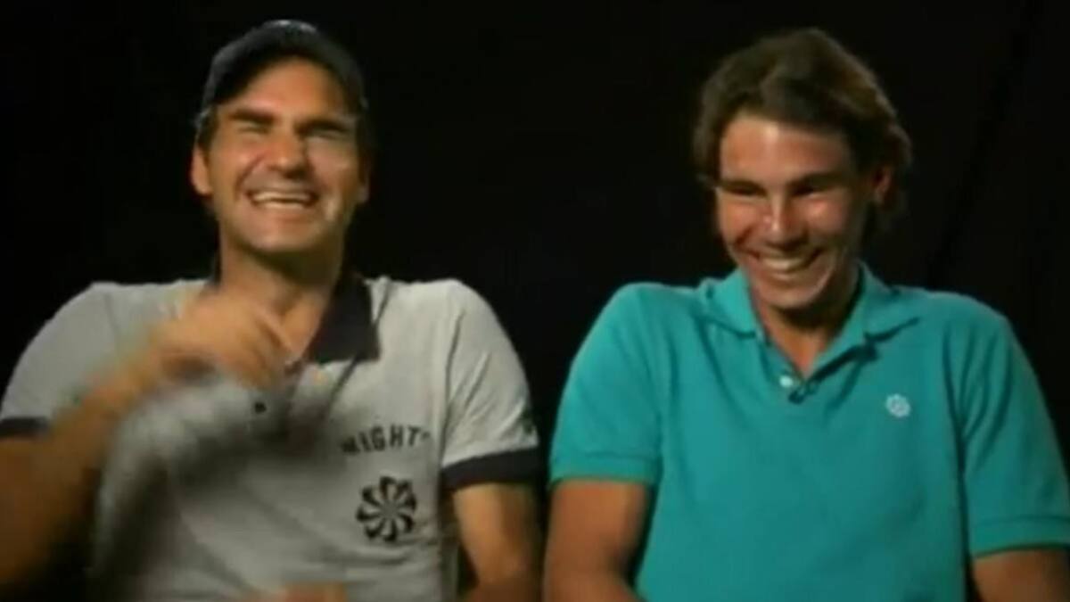 Meme de Federer y Nadal sobre el caso Djokovic