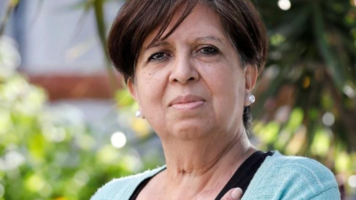 Olga Díaz, víctima de violencia de género