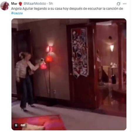 Los memes tras el lanzamiento de "Con otra", la canción de Cazzu. Foto: X.