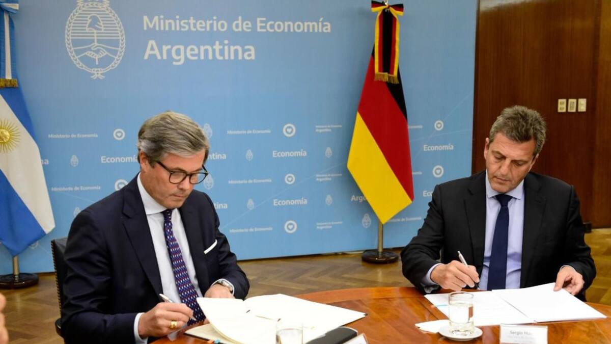 Sergio Massa, acuerdos, Club de París, foto Ministerio de Economía