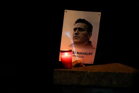 El apoyo a Alexéi Navalny. Foto: Reuters.