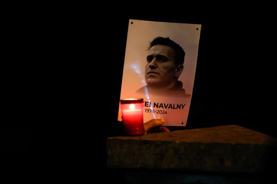 El apoyo a Alexéi Navalny. Foto: Reuters.