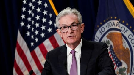 Presidente de la Reserva Federal estadounidense (FED), Jerome Powell. Foto: REUTERS
