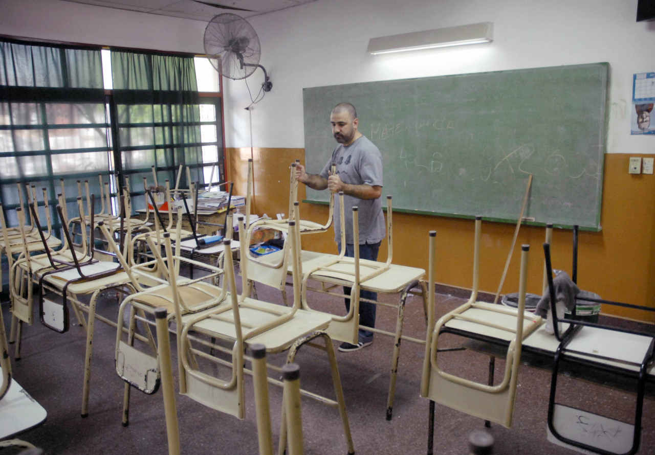 Se suspendió el paro docente. Foto: NA