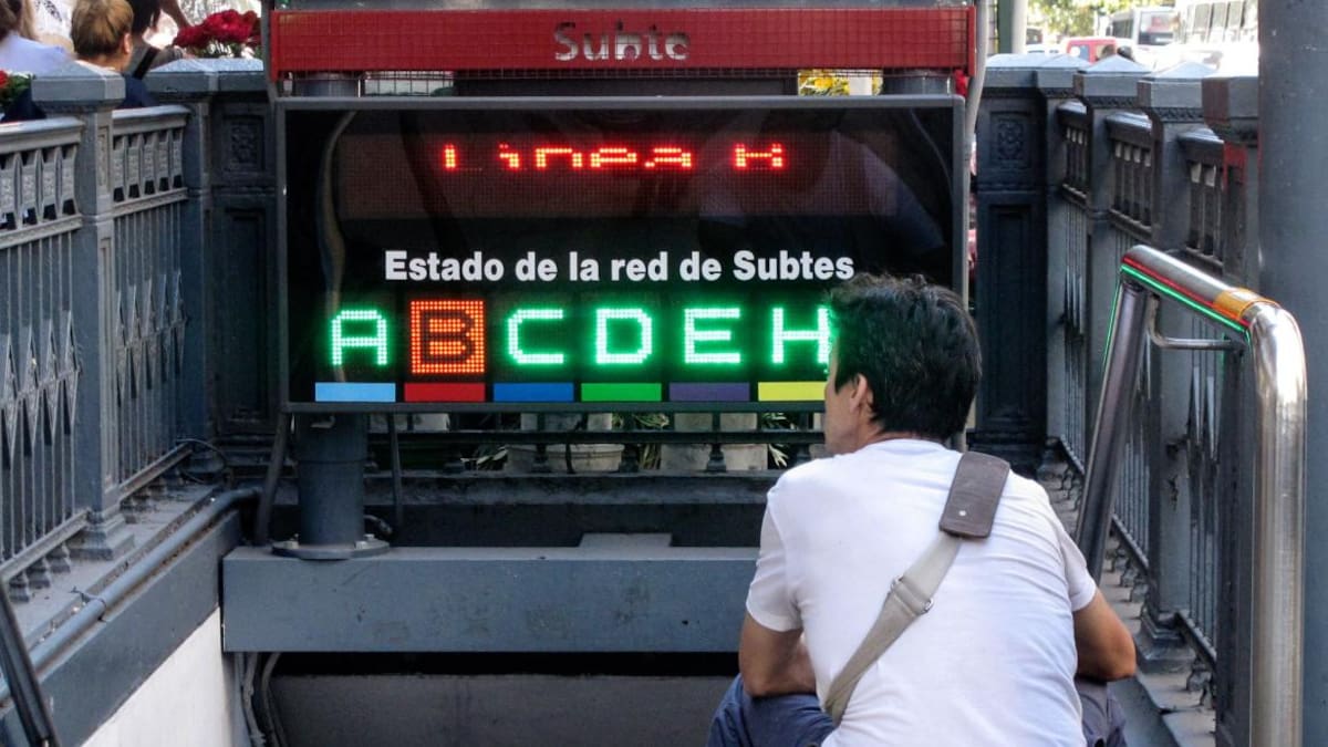 Nuevo paro de subtes anunciado. Foto: NA.