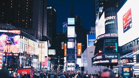 Tiroteo en el Times Square de Nueva York: heridos y pánico en uno de los puntos más visitados de Estados Unidos